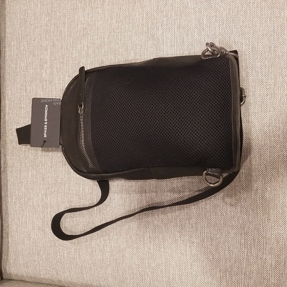 Spikes & Sparrow Crossbody Backpack Designer Leather Purse Slingback Europe - Picture 5 of 7
